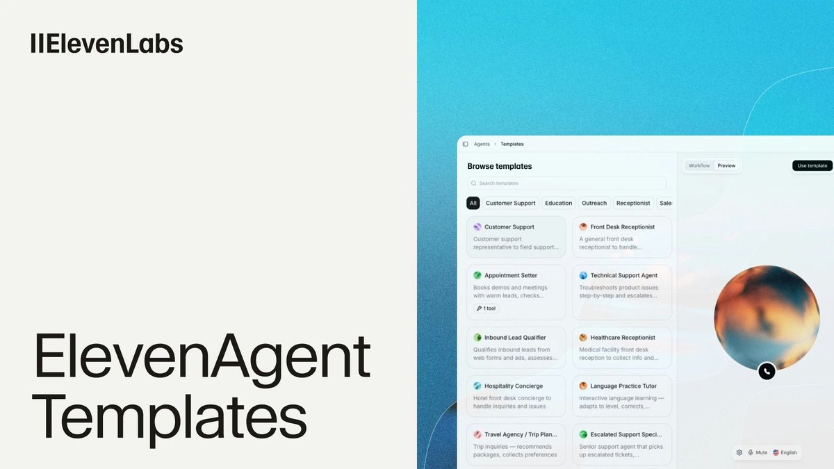 ElevenLabs Agent Templates