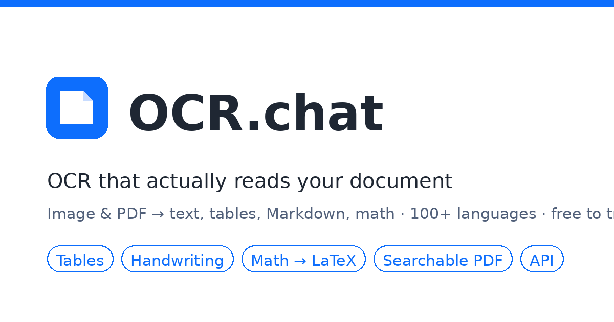 OCR.chat