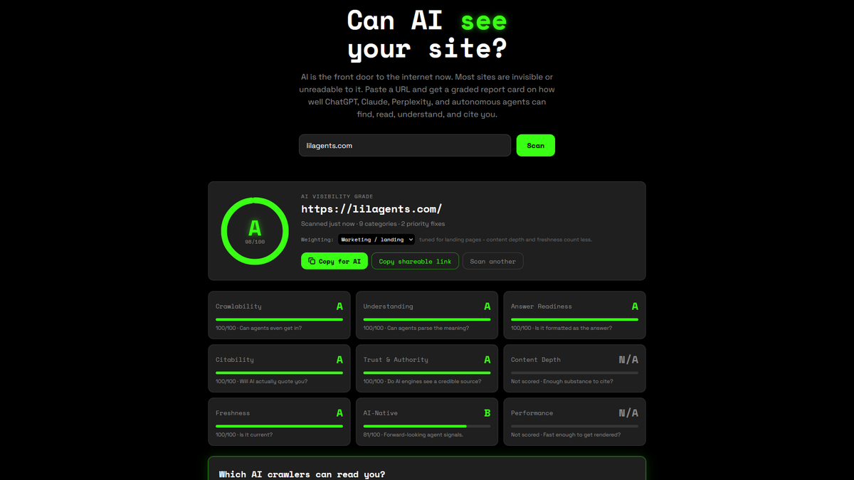 AgentGrade