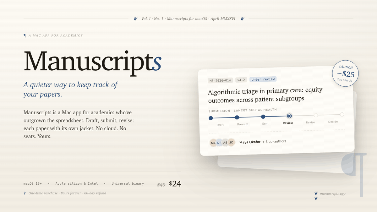 Manuscripts.app