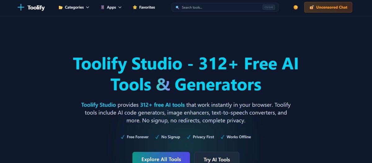 Toolify Studio