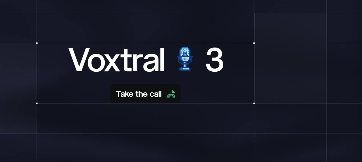 Mistral Voxtral 3