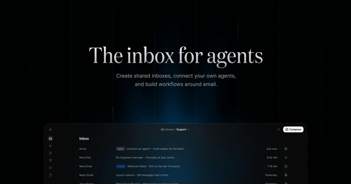 Resend Inboxes