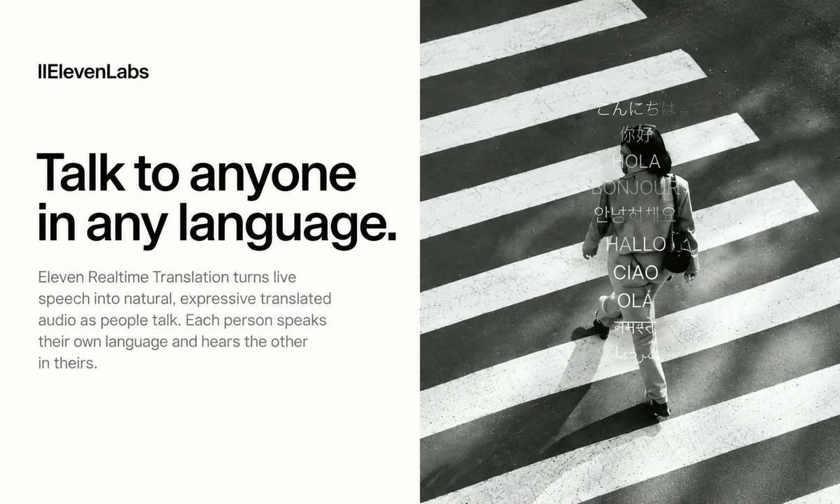 ElevenLabs Realtime Translation