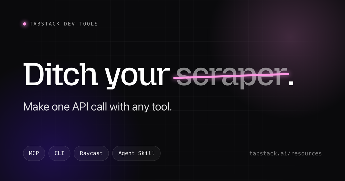 Tabstack Dev Tools