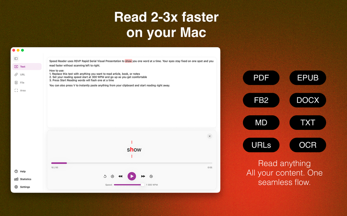 Speed Reader