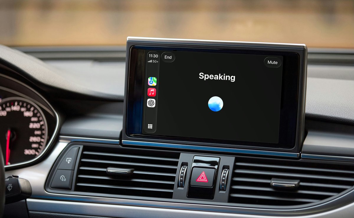 ChatGPT on CarPlay