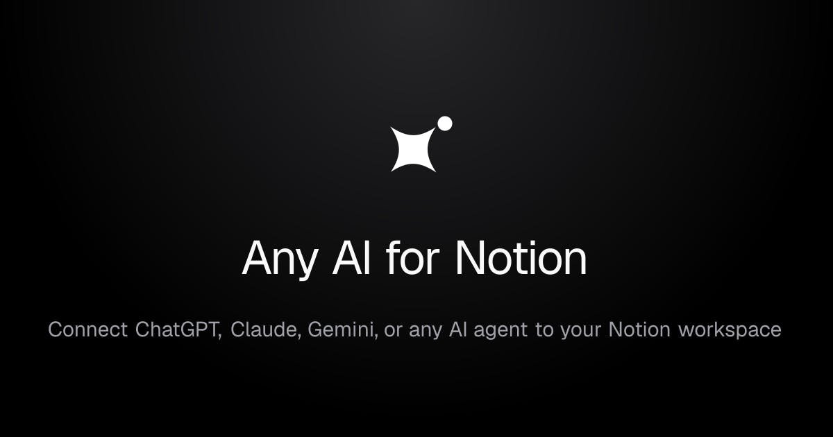 Any AI for Notion
