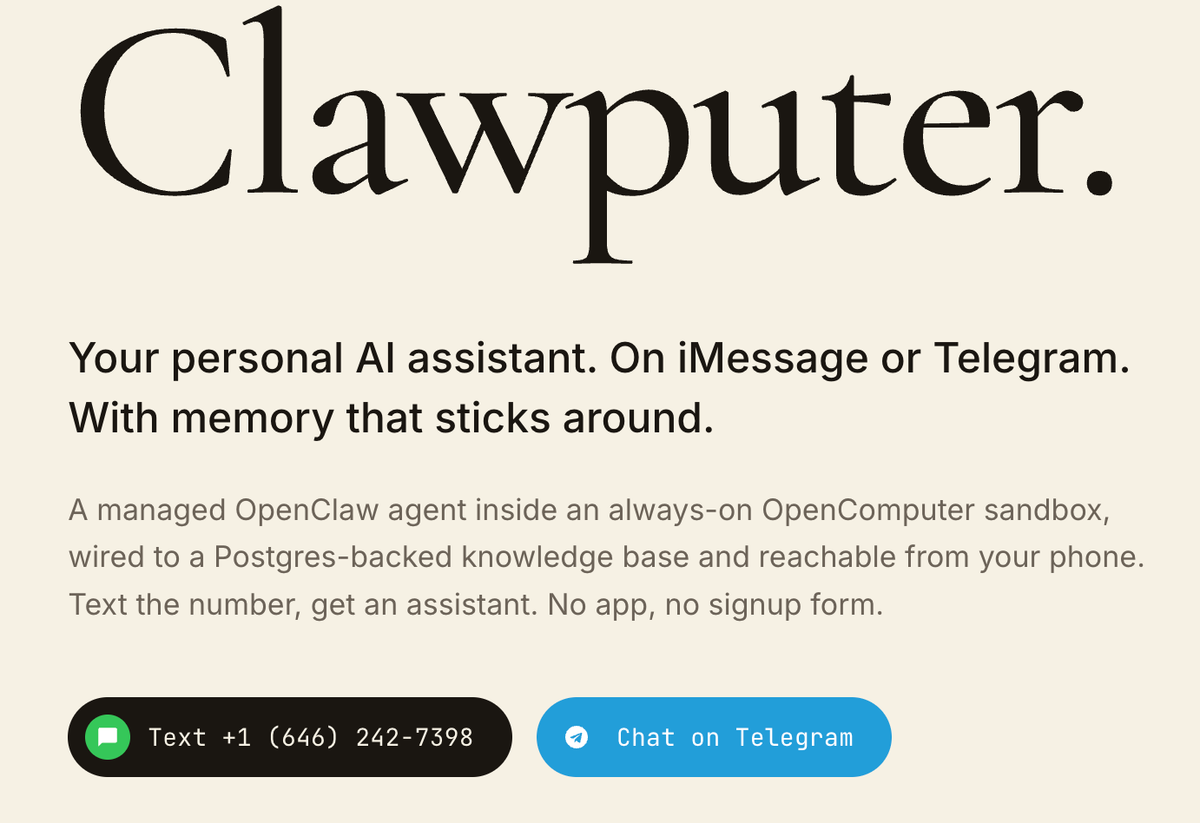 Clawputer