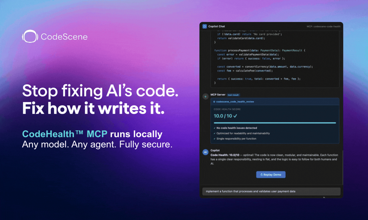 CodeHealth MCP Server by CodeScene