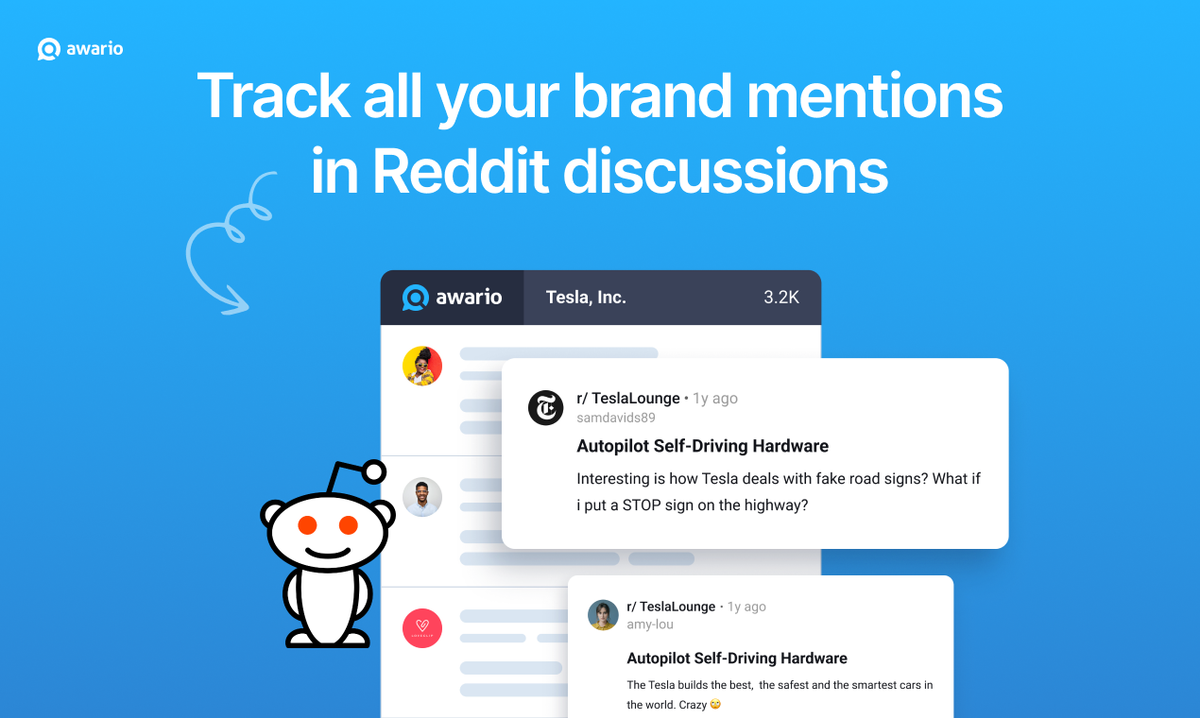 Awario Reddit Monitoring