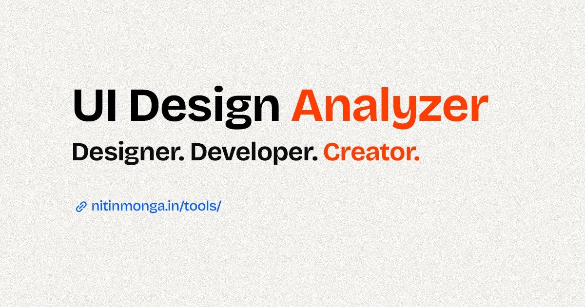 UI Design Analyzer