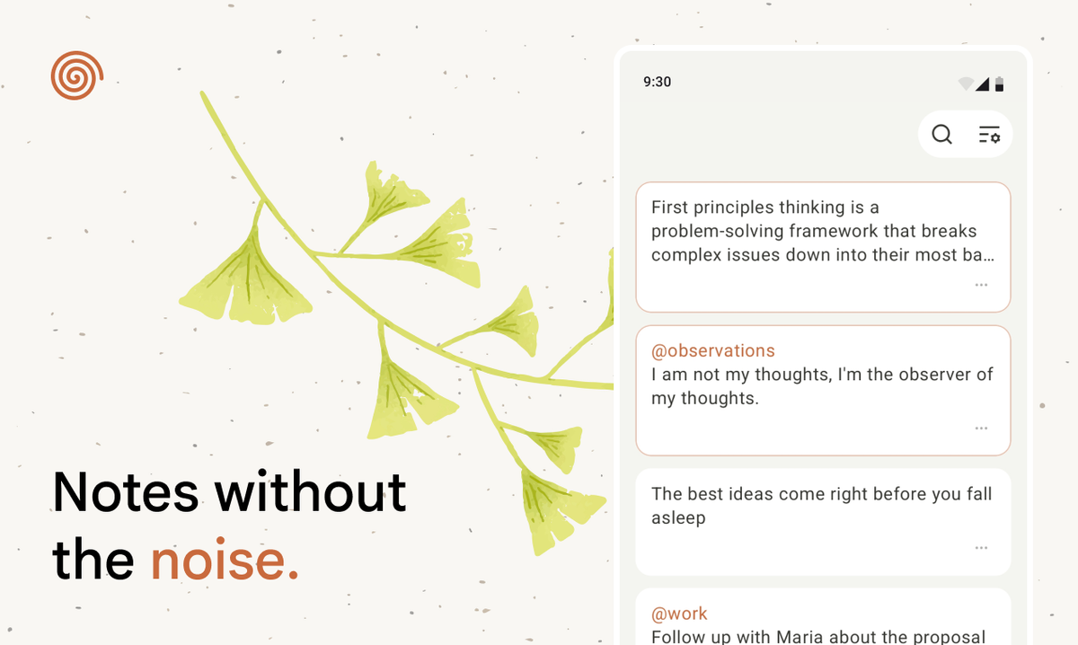 Brev - Fast and frictionless notes