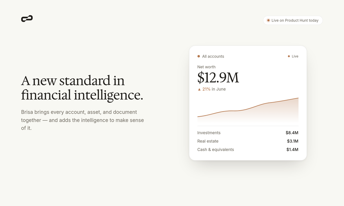 Brisa — Your personal wealth OS