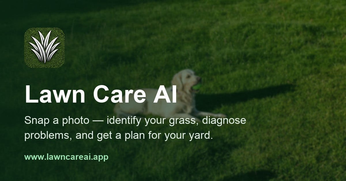 Lawn care scheduler + smart watering
