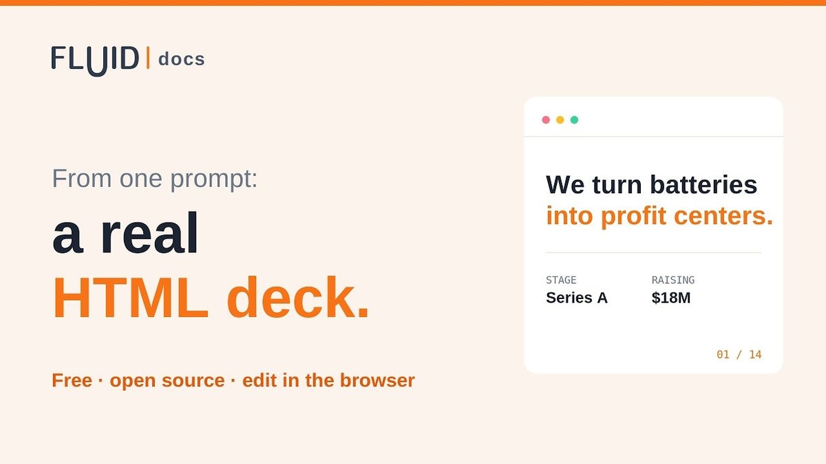 FluidDocs Deck Builder