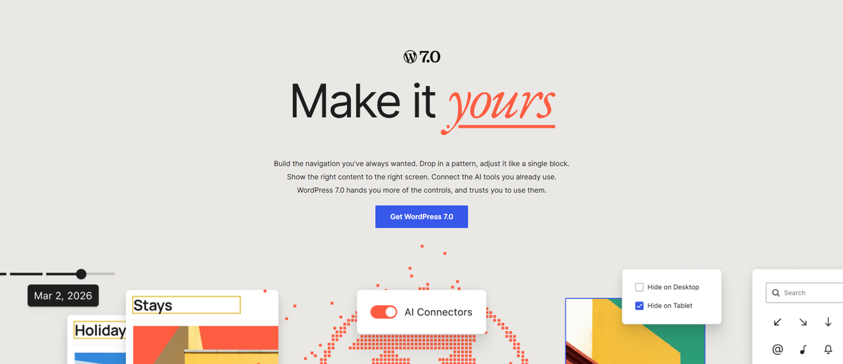 WordPress 7.0