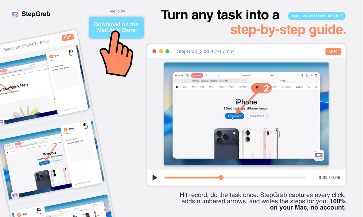 StepGrab