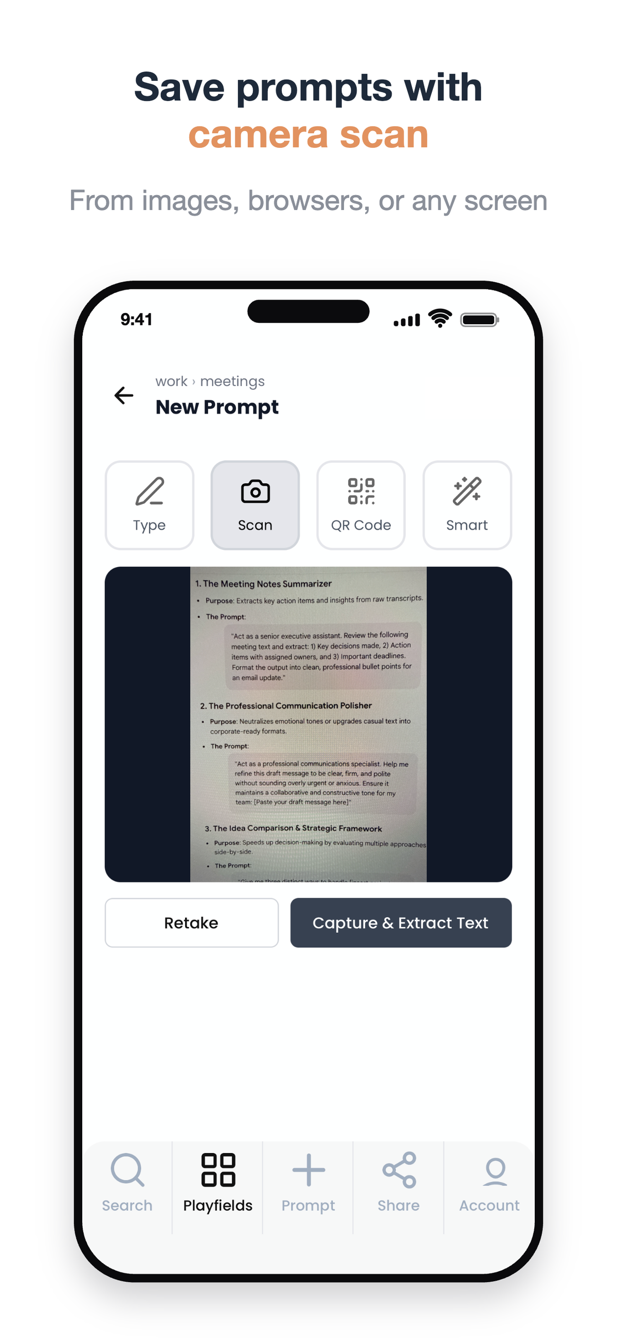 Prompt Shots
