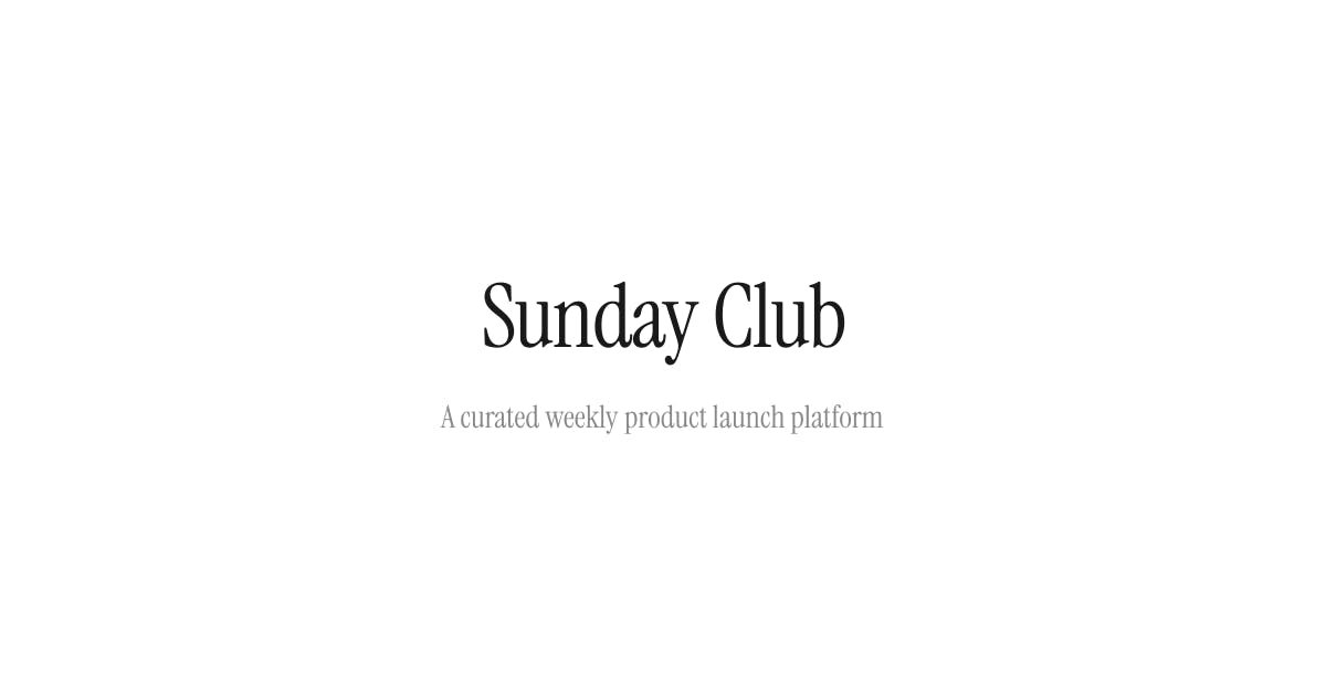 Sunday Club
