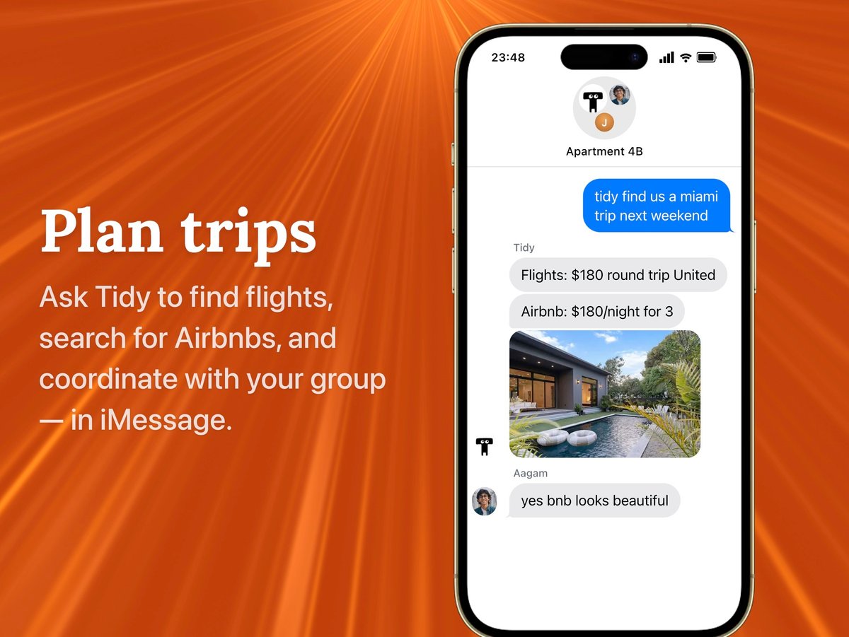 Tidy for Group Chats