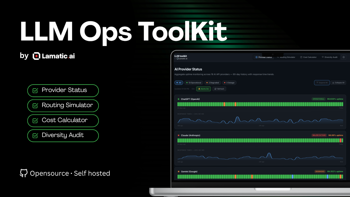 LLM Ops Toolkit by Lamatic.ai