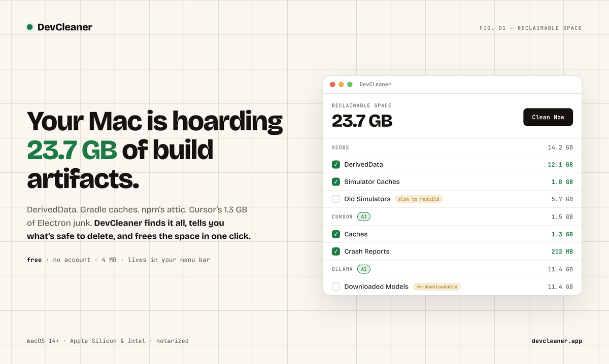DevCleaner