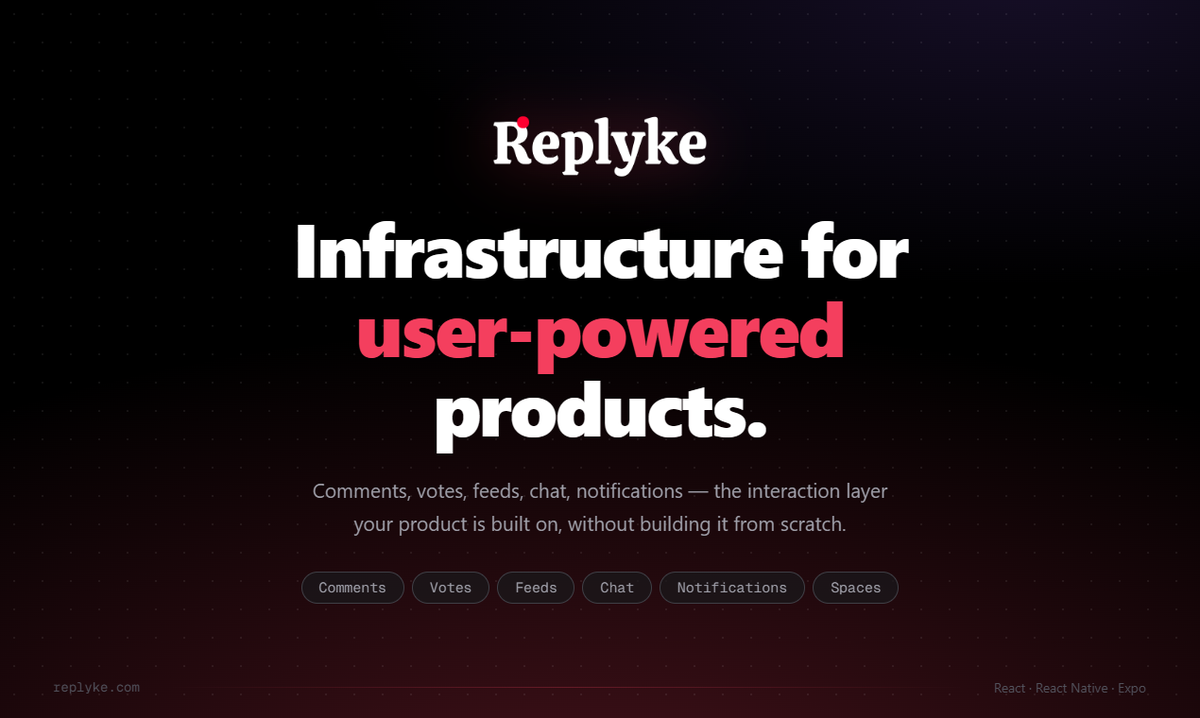 Replyke V7