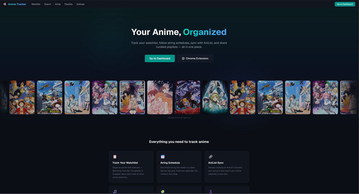 Anime Tracker