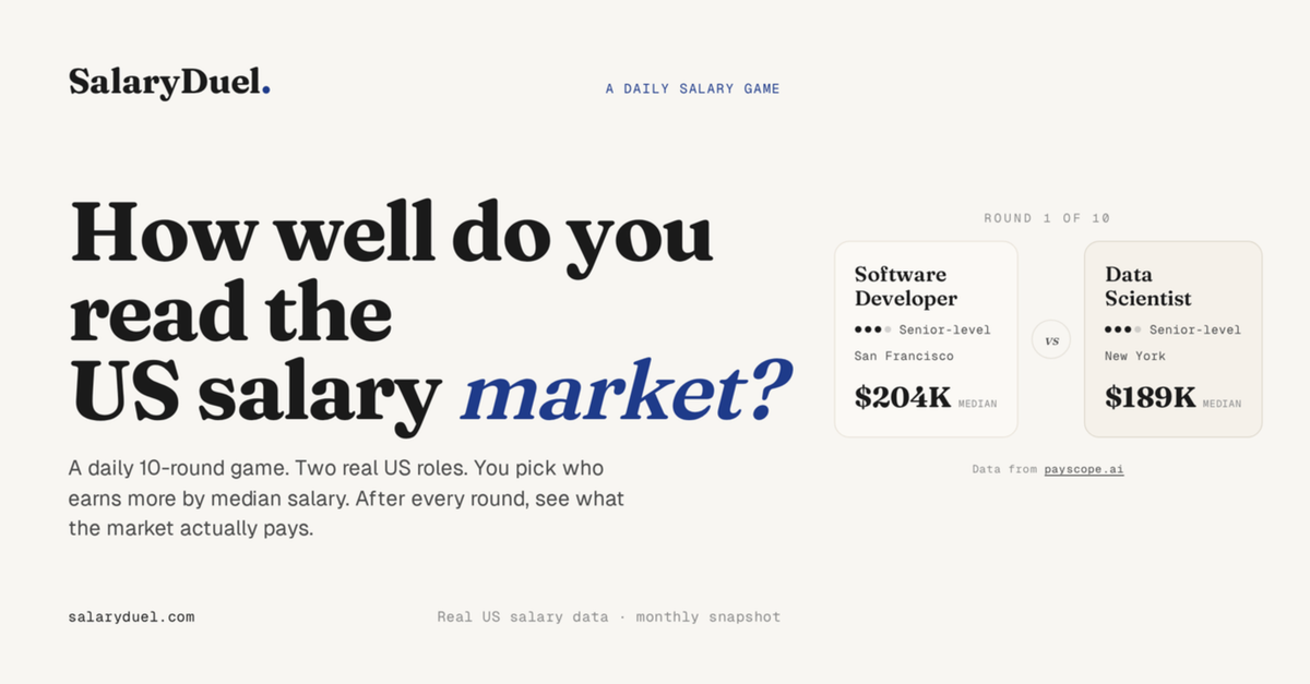 SalaryDuel · Game