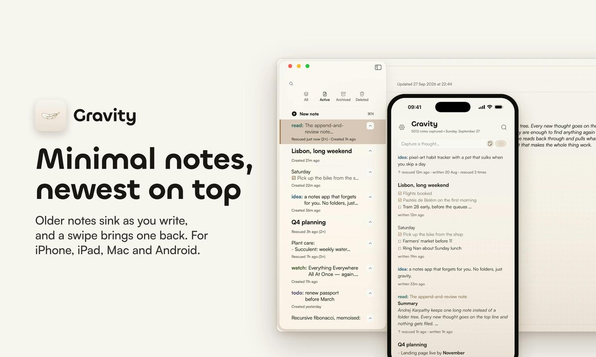 Gravity Notes