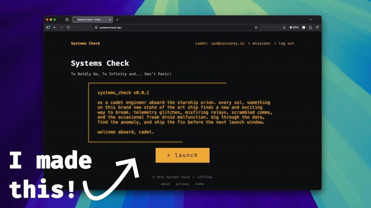 systemscheck.dev