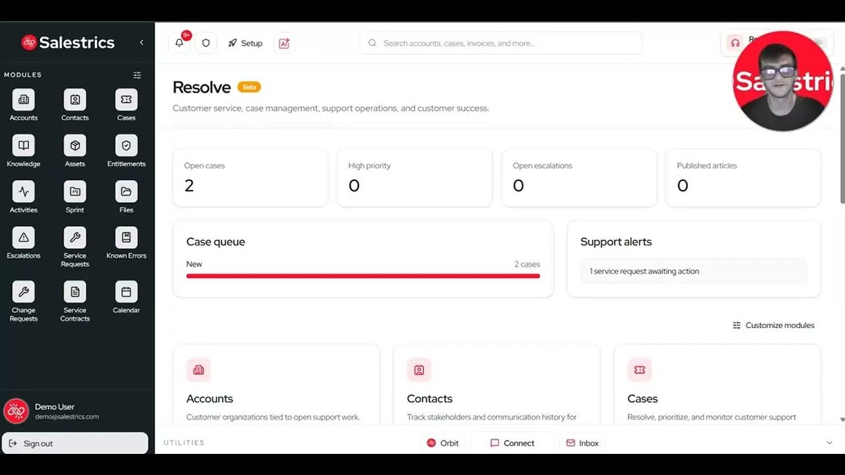 Salestrics Resolve Beta