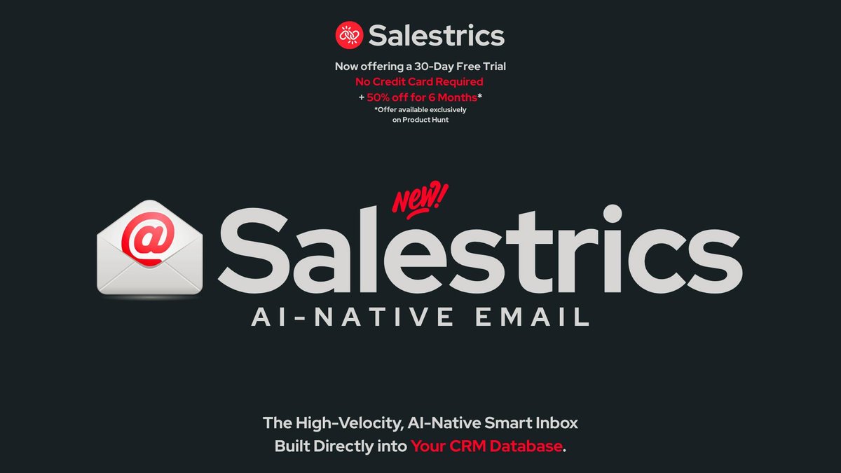 Salestrics AI-Native Email Beta