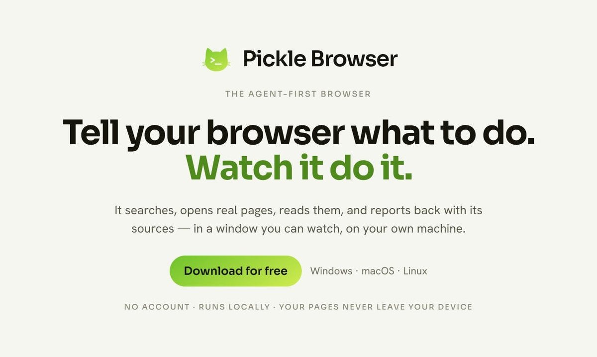 Pickle Browser