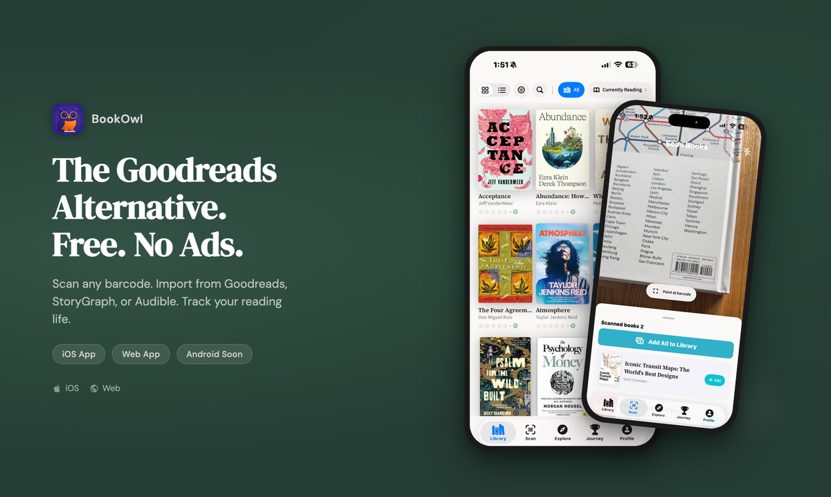BookOwl: Reading Tracker