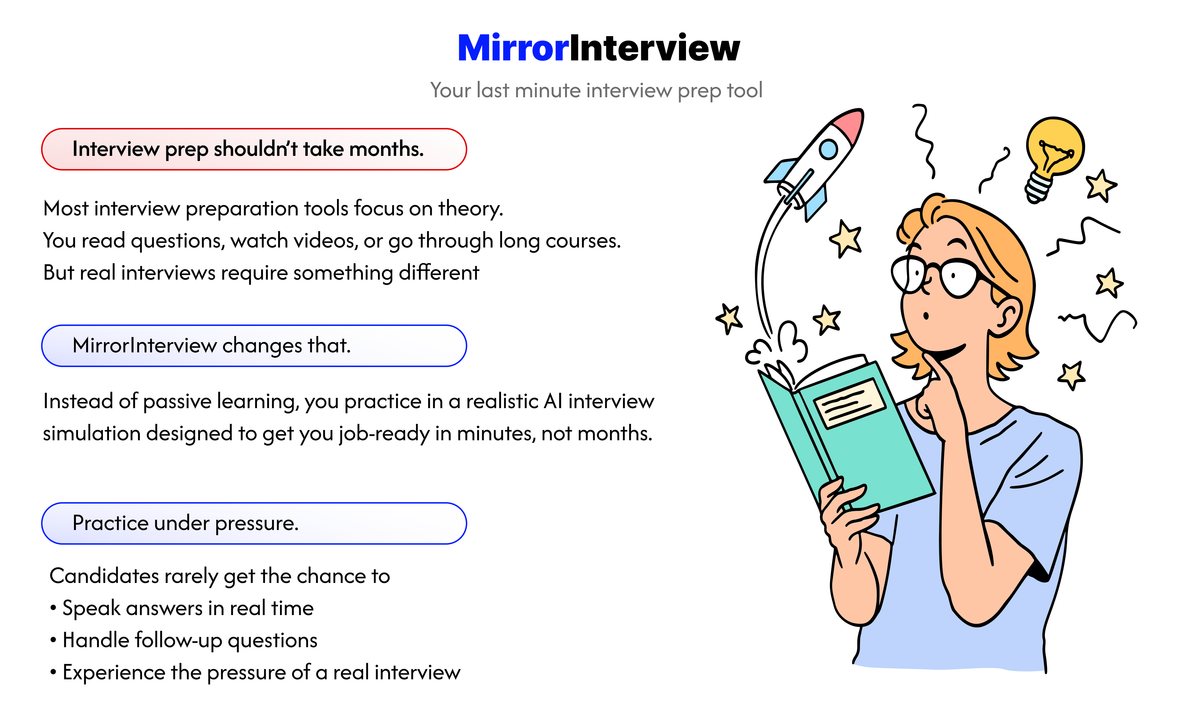 MirrorInterview - Prep Fast & Smart