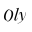 Oly icon