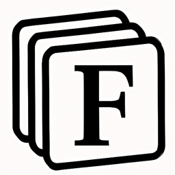Flowing icon