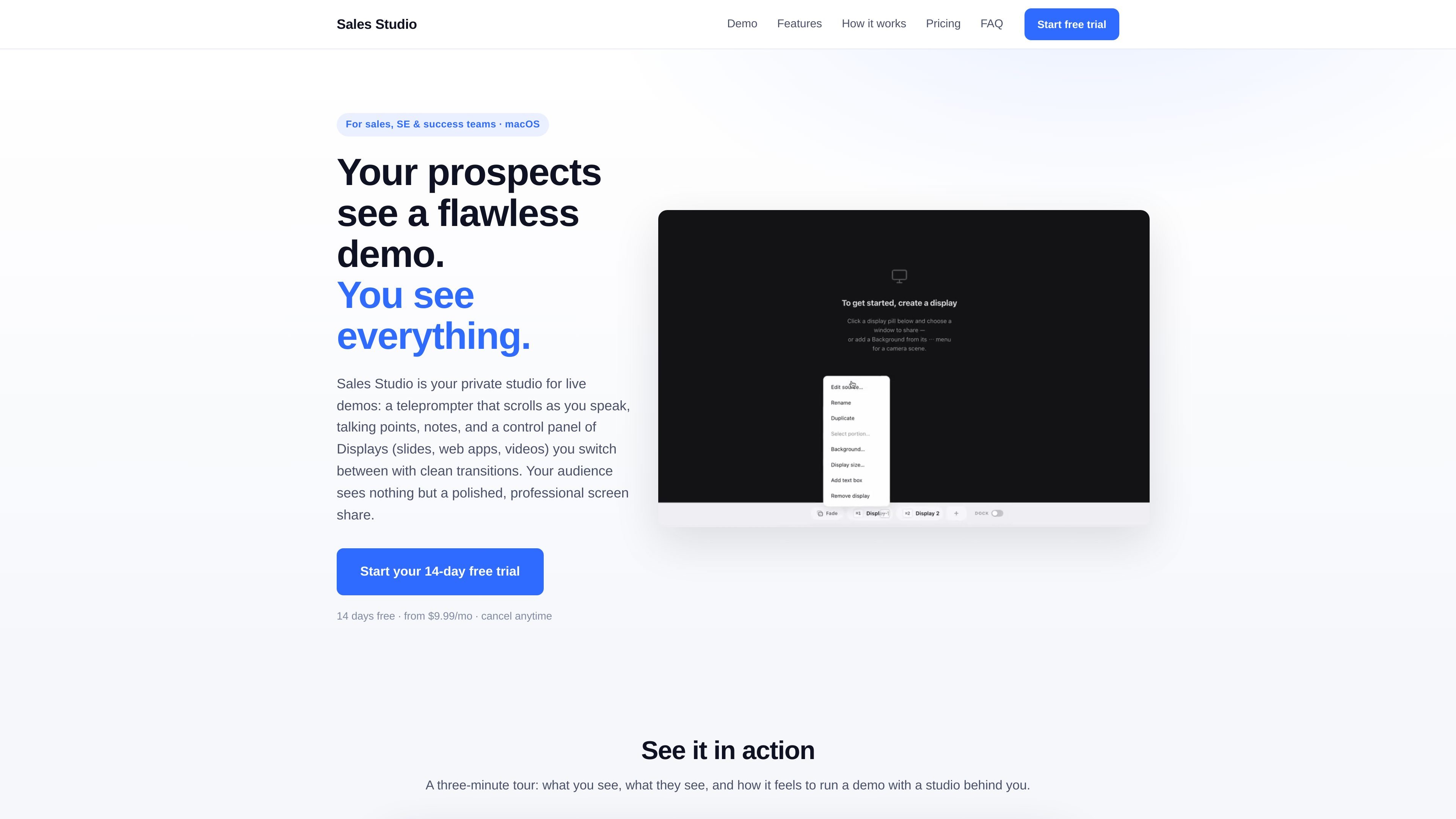 Sales Studio