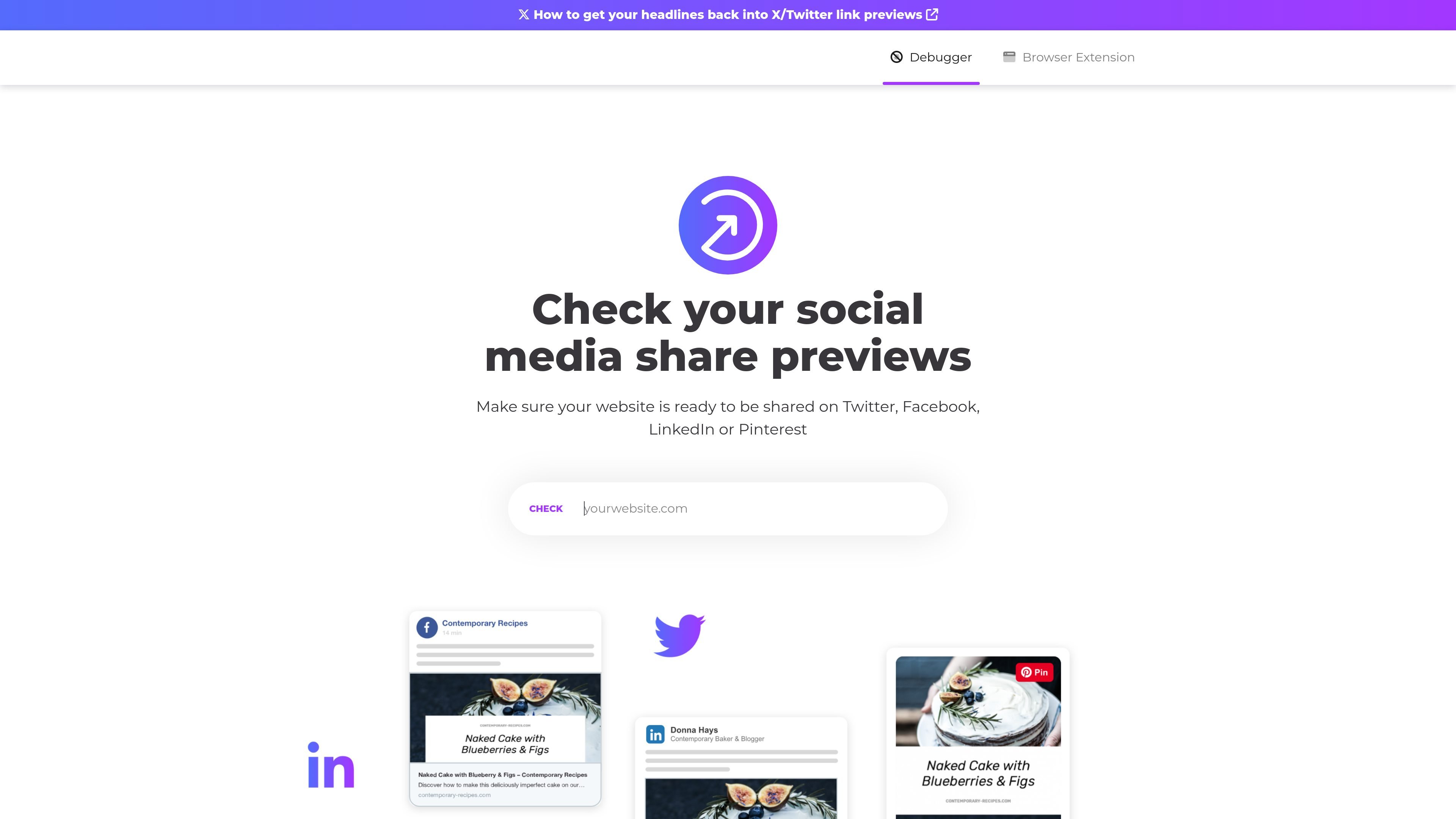 Social Share Preview