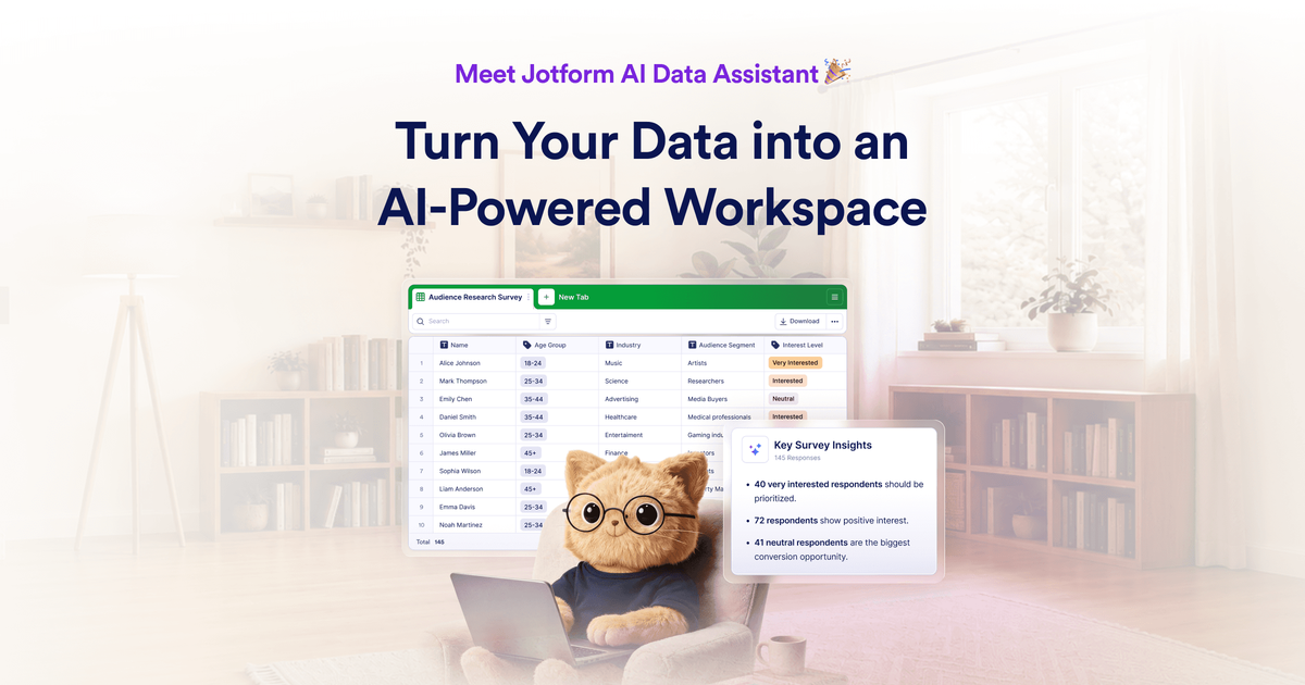 Jotform AI Data Assistant
