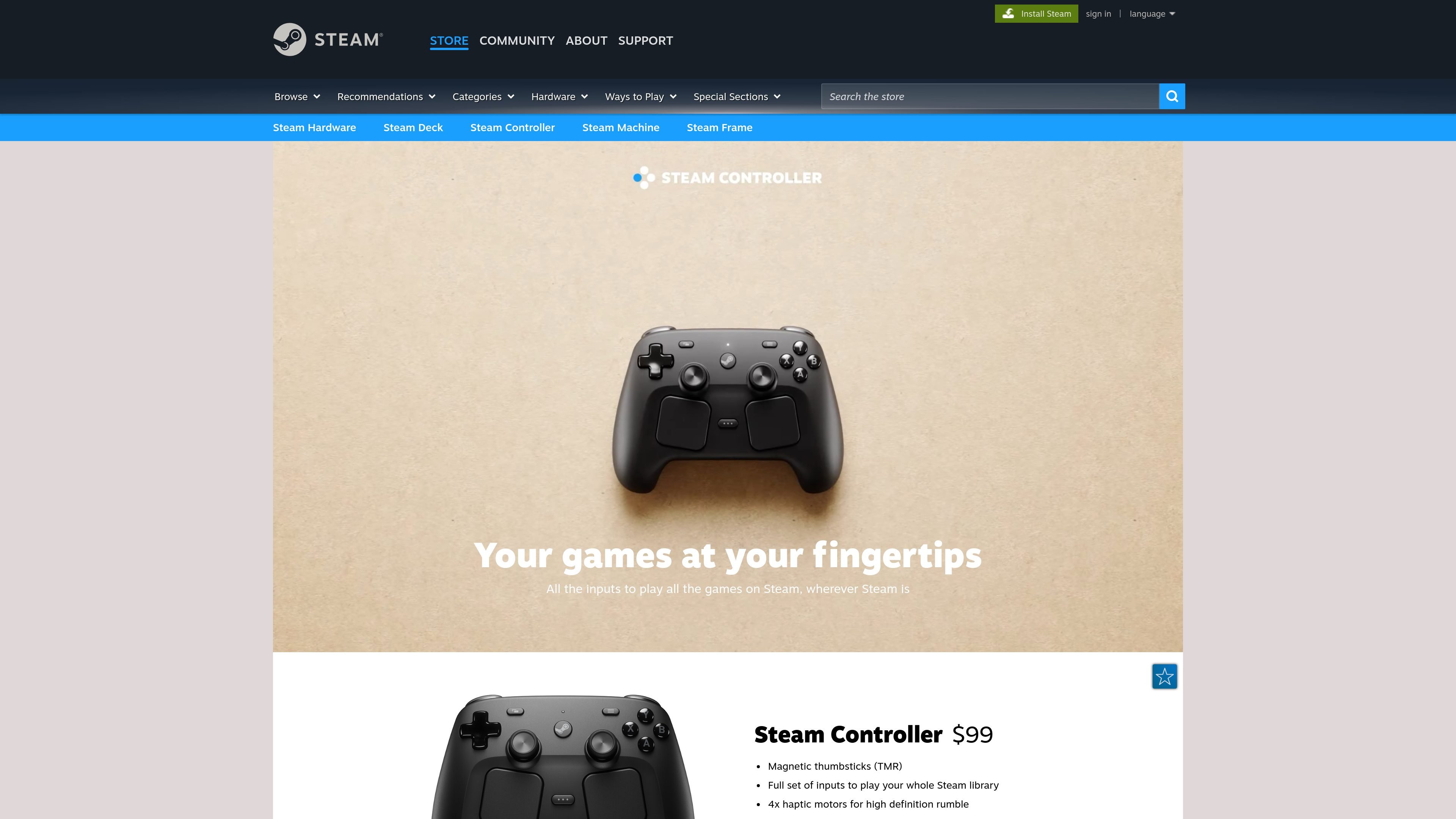 Steam Controller
