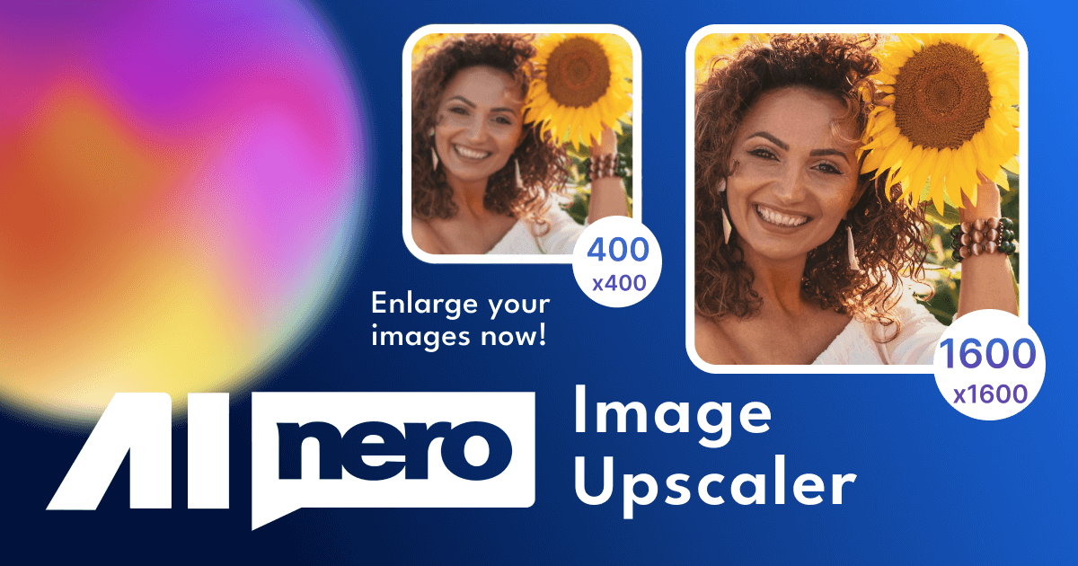 Nero AI Image Upscaler