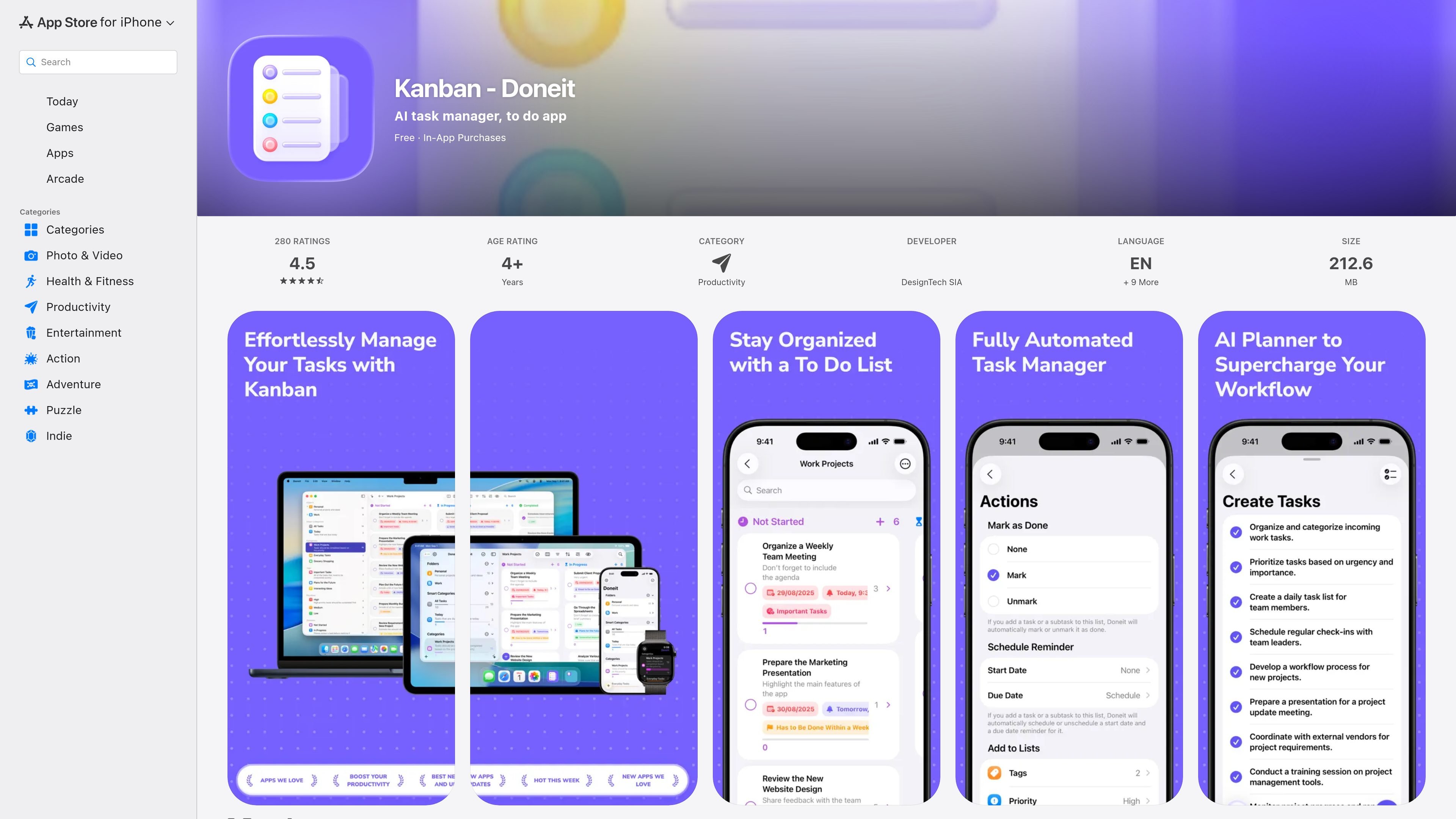Kanban - Doneit