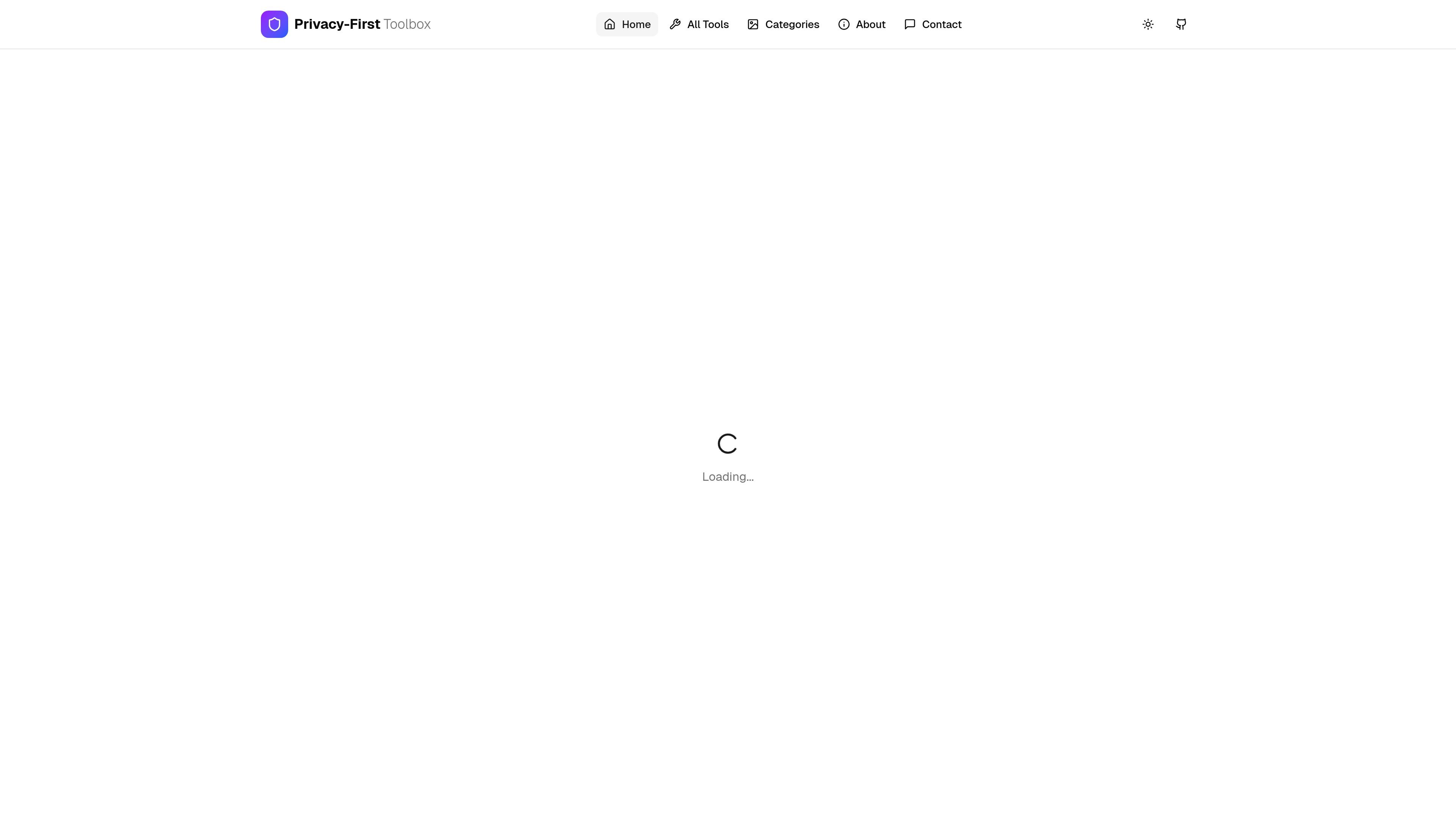 Privacy-First Toolbox