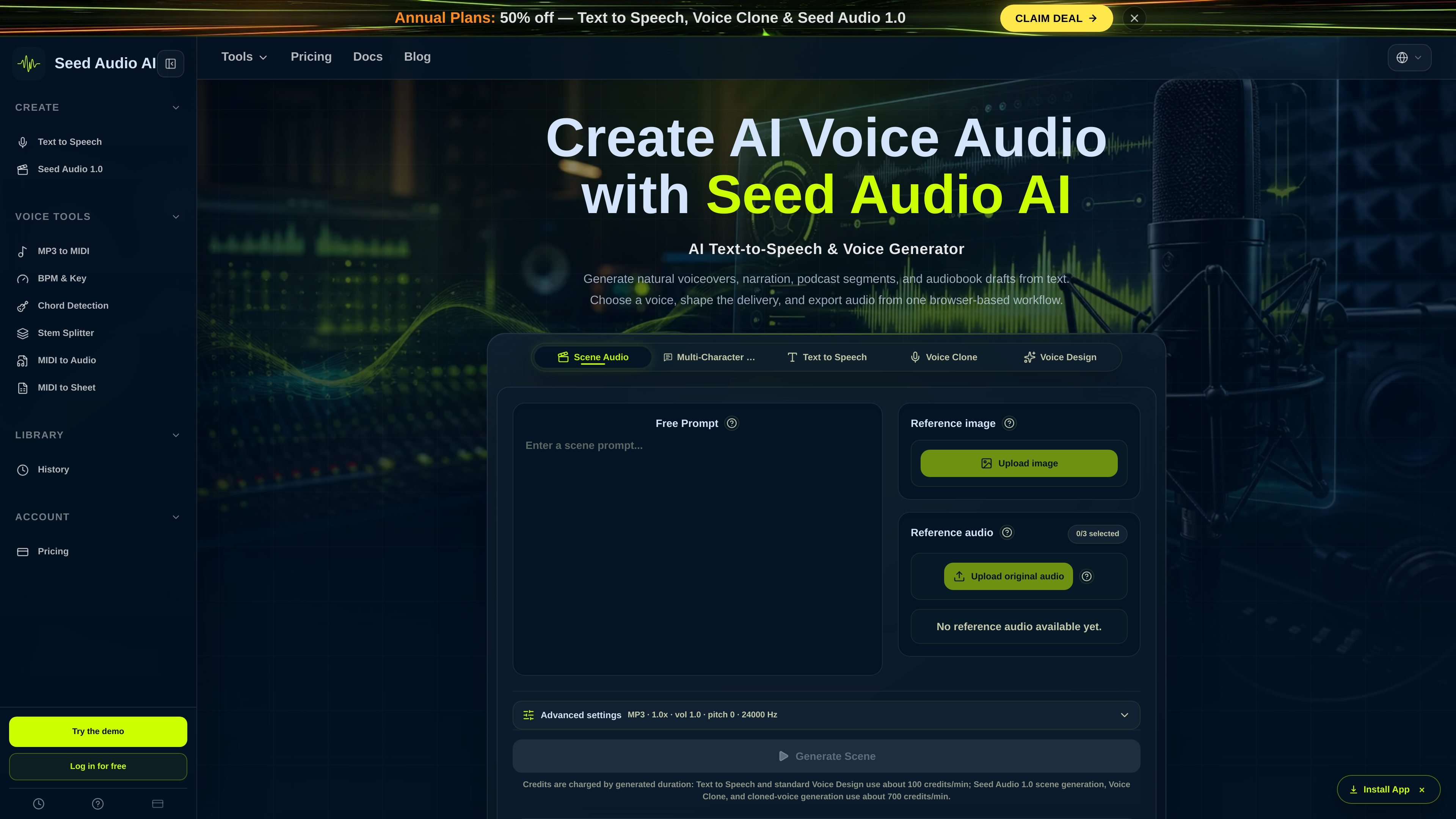 Seed Audio AI