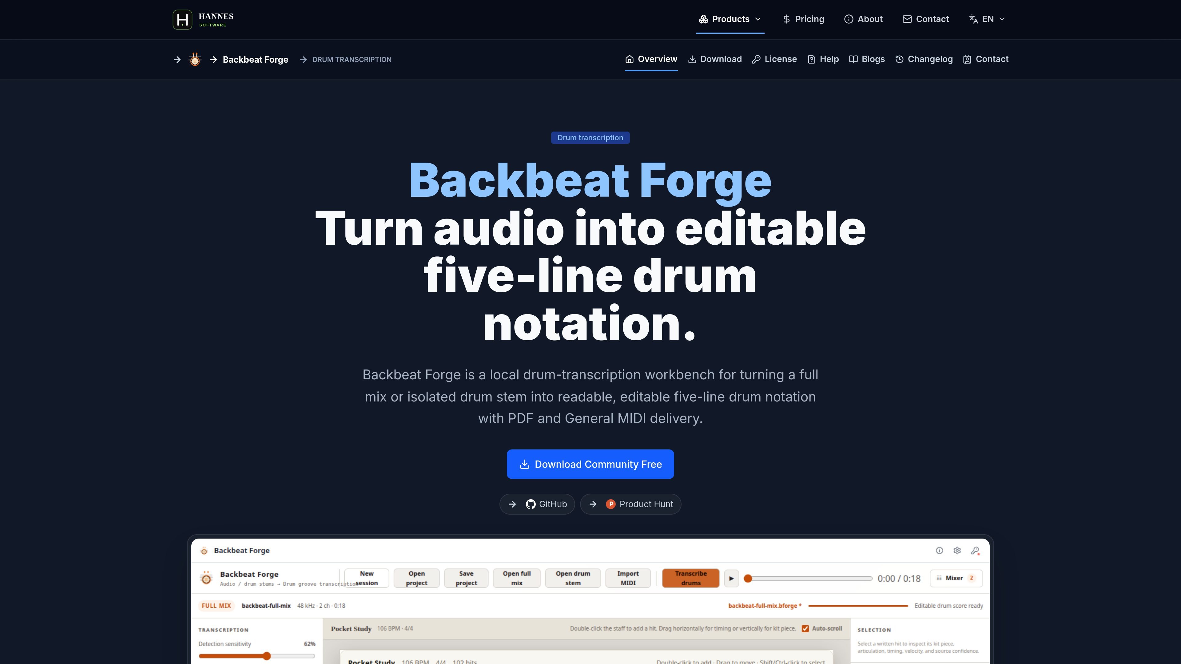 Backbeat Forge