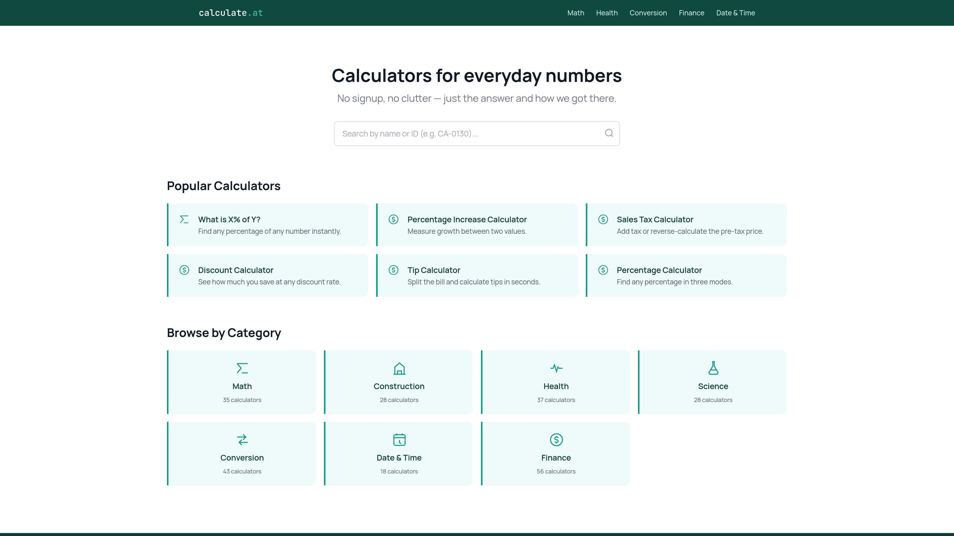 calculate.at