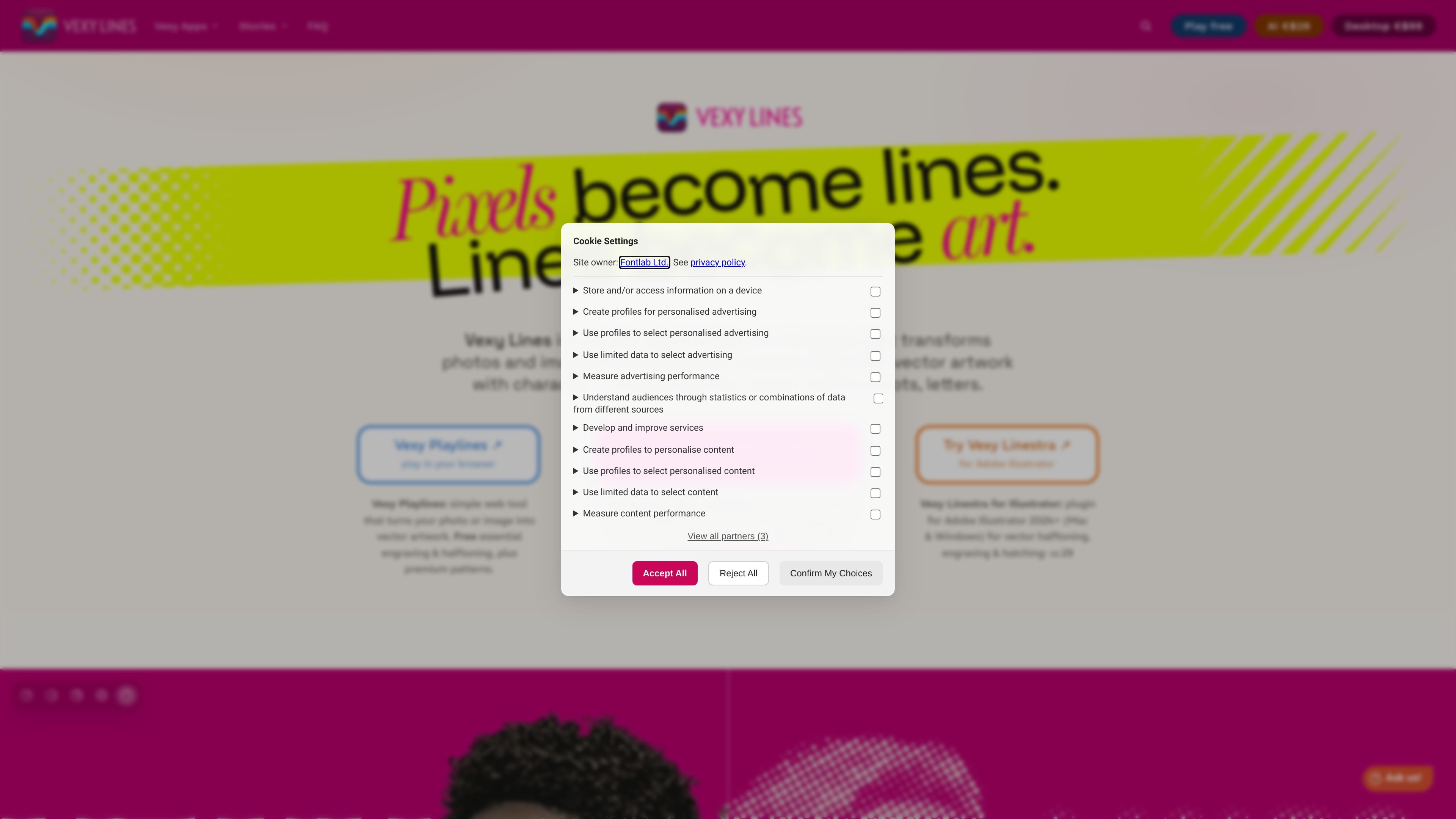 Vexy Lines